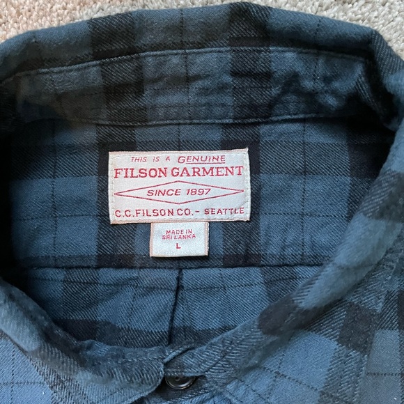 Mens Filson Alaskan Guide Shirt - Men's | Size Large - Picture 6 of 12